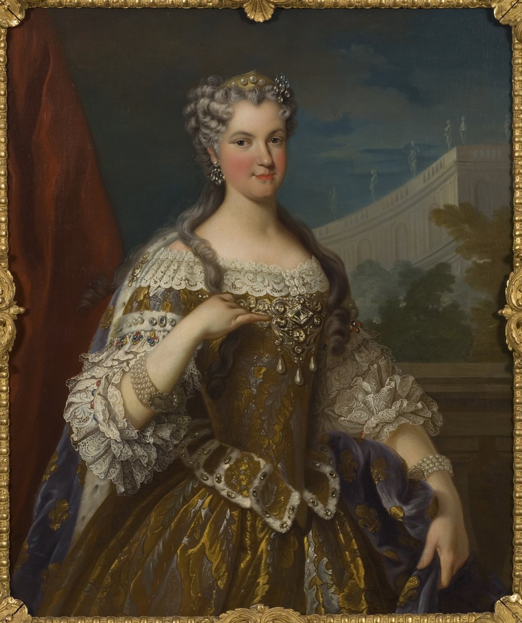 Portrait of Marie Leszczynska, Queen of France by Jean Baptiste van Loo