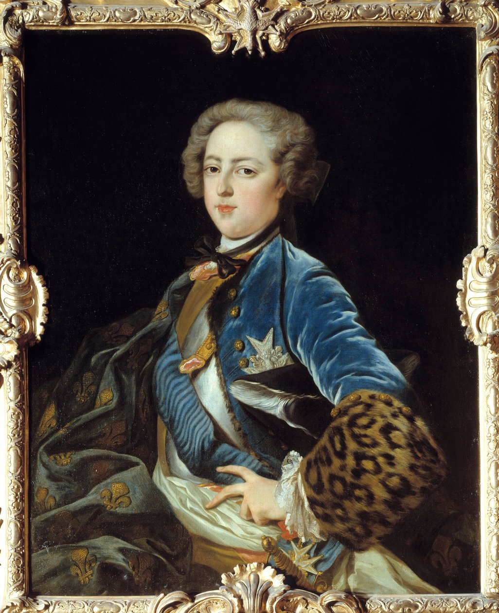 Portrait of Louis XV by Jean Baptiste van Loo
