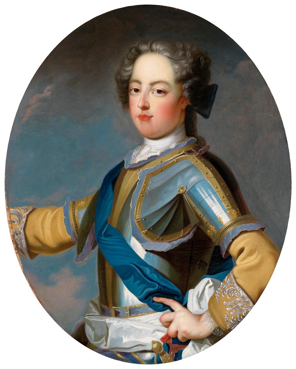 Portrait of King Louis XV, 1710-1774, 1720s by Jean Baptiste van Loo