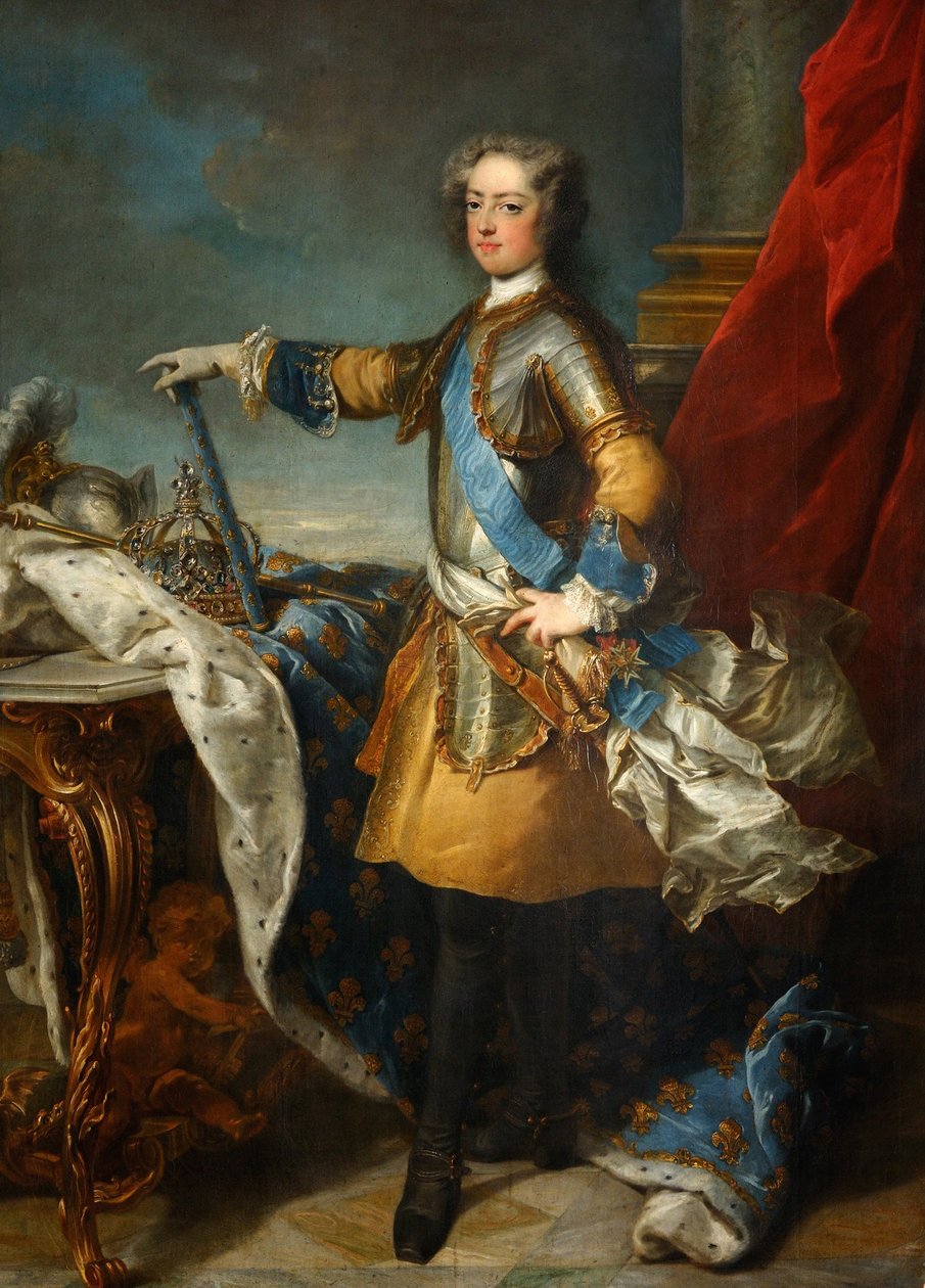 Portrait of King Louis XV 1710-1774, ca 1723-1724 by Jean Baptiste van Loo