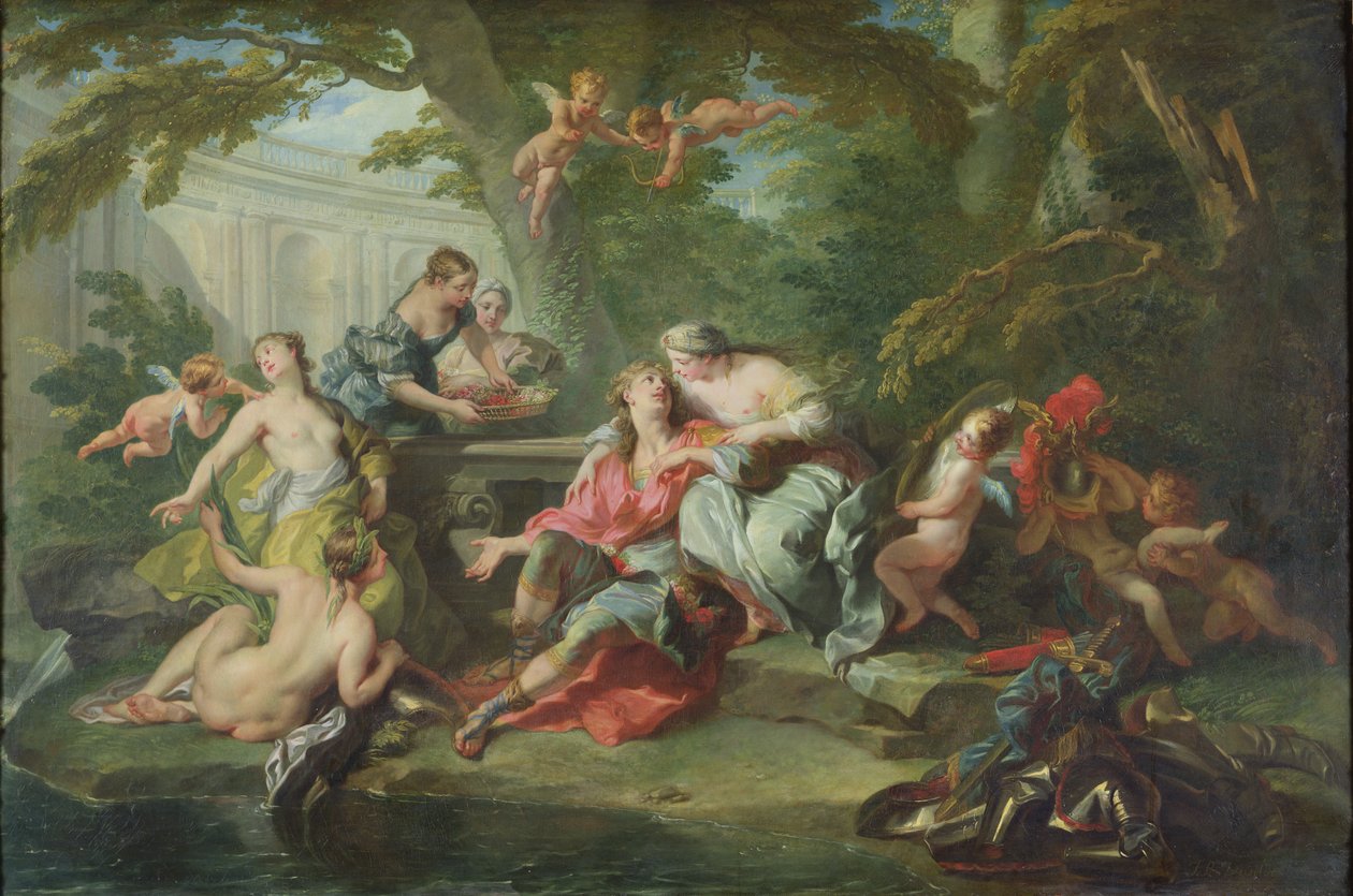 Renaud in the Arms of Armide, 1730-39 by Jean Baptiste van Loo