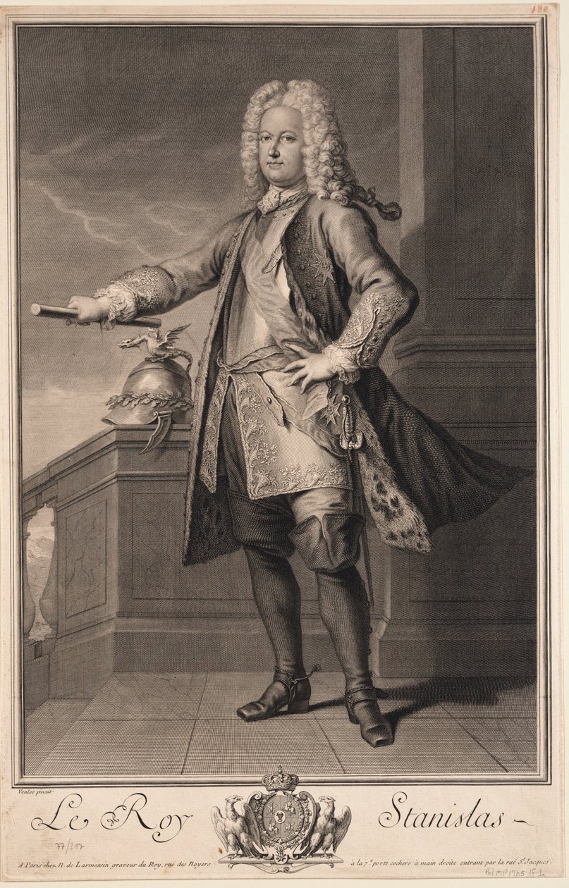 Stanislas Leszczynski, King of Poland by Jean Baptiste van Loo