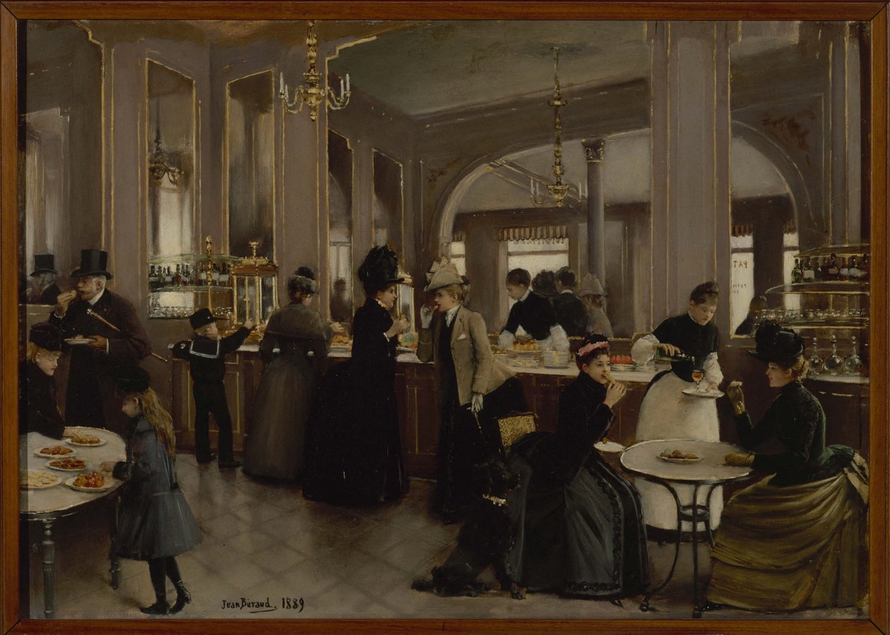 The Gloppe pastry shop by Jean Beraud