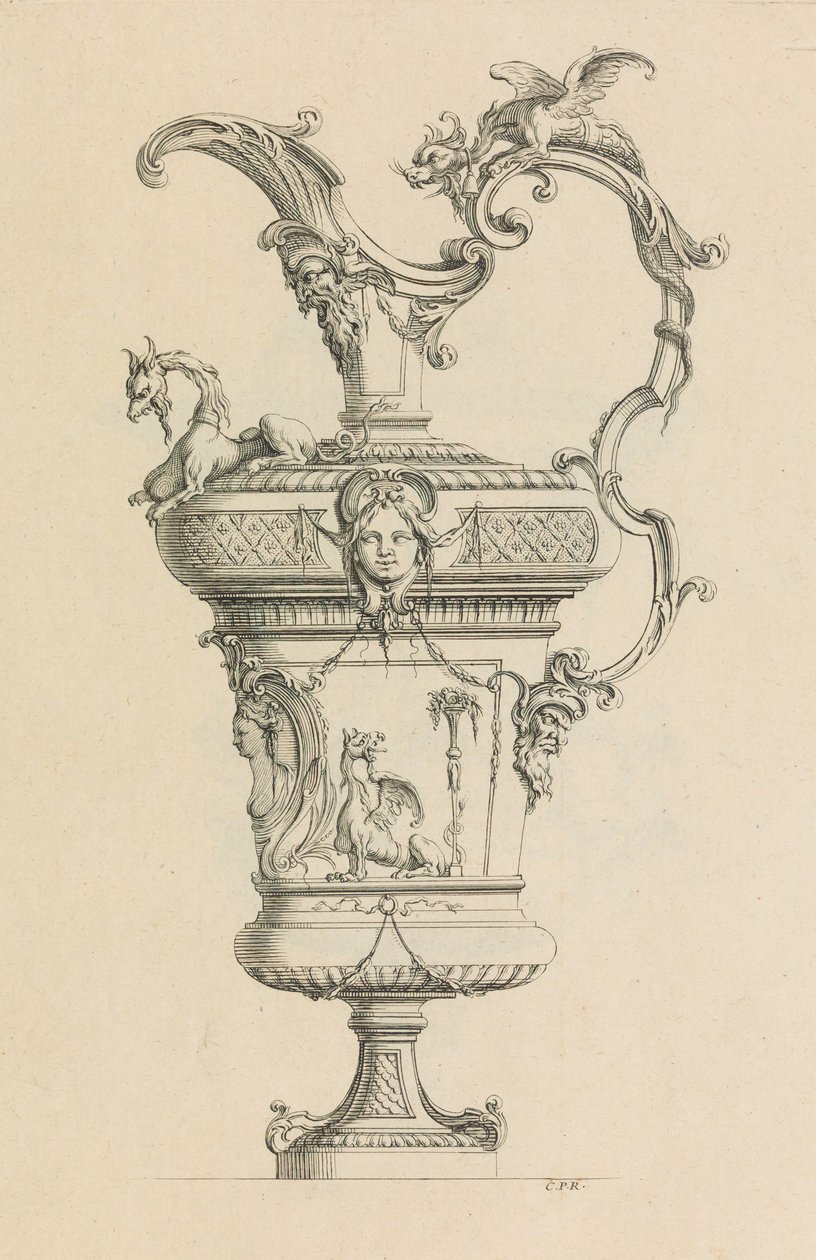 Nouveau Livre de Vases, 1716 or after by Jean Bernard Toro