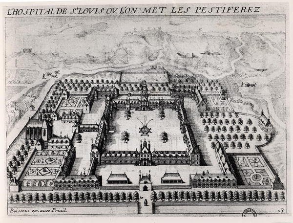 Saint-Louis Hospital, early 17th century by Jean Boisseau