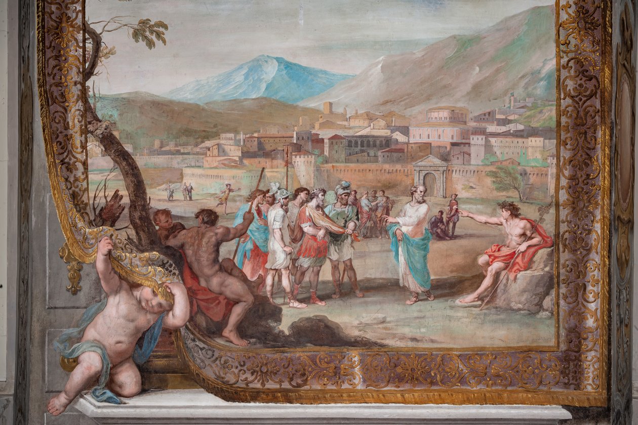 Bacchus, Lycurgus and Hermes Trismegistus by Jean Boulanger