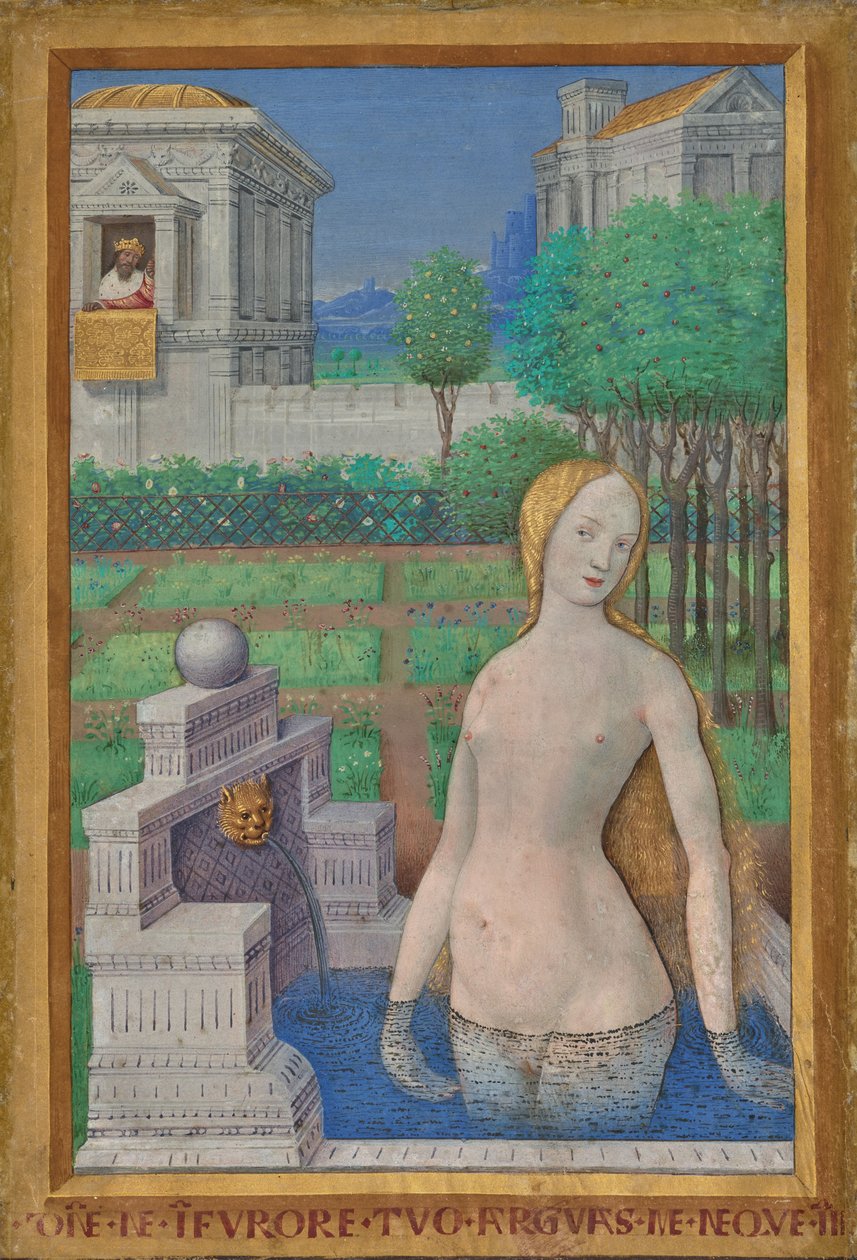 Leaf from the Hours of Louis XII by Jean Bourdichon
