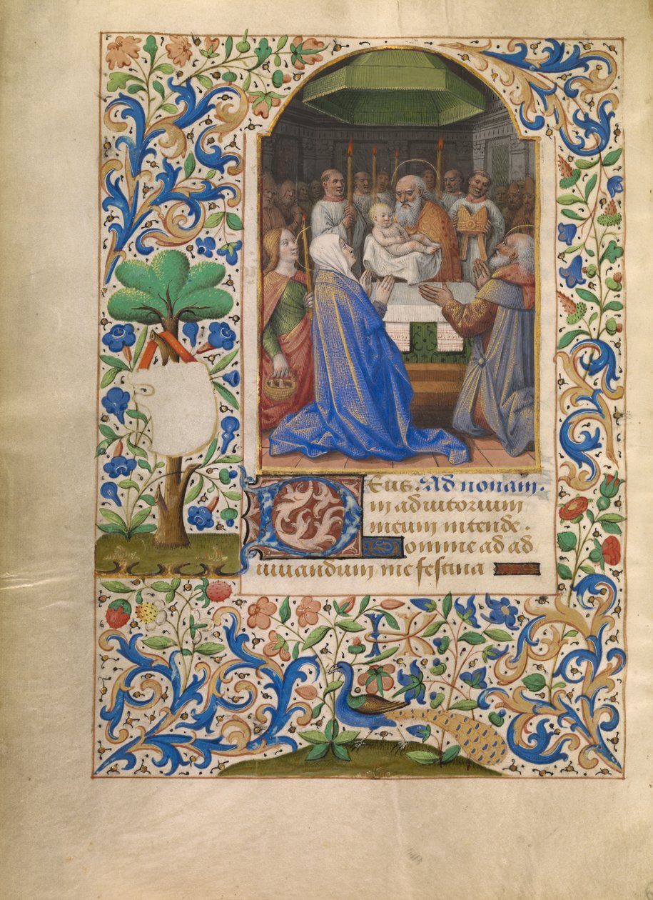 The Presentation in the Temple by Jean Bourdichon