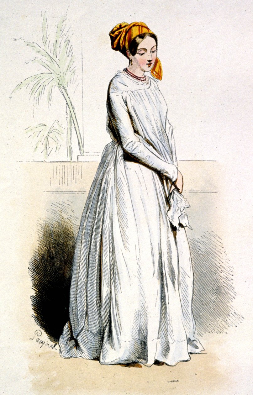 Creole Woman of Cayenne, c.1850 by Jean Charles (1800 79) Pauquet