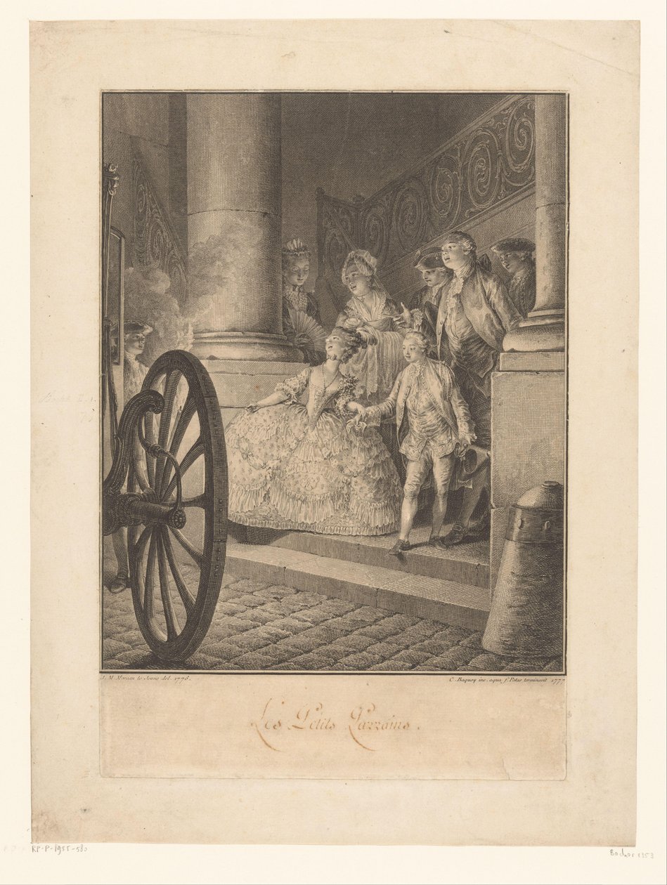 Young Godparents by Jean Charles Baquoy