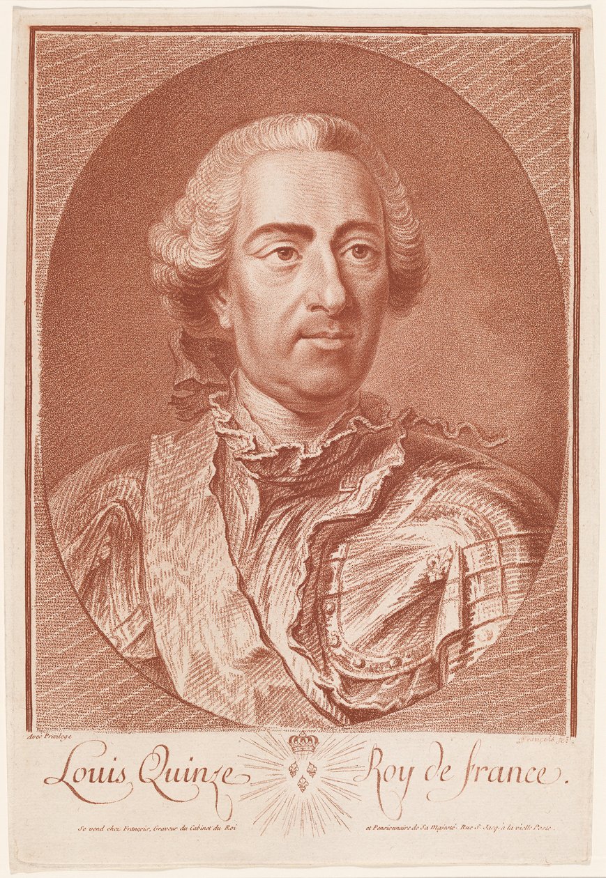 Louis Quinze, King of France by Jean Charles François