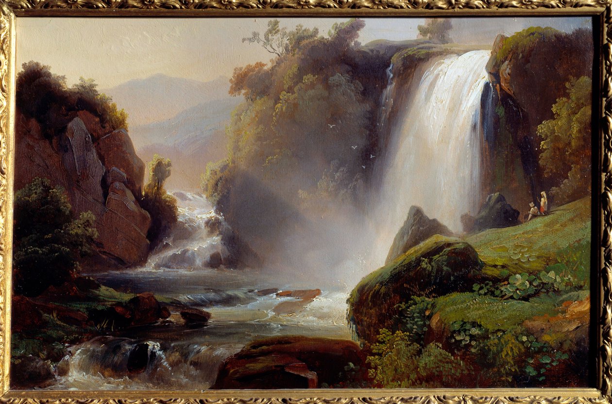 Cascades at Tivoli by Jean Charles Joseph Rémond