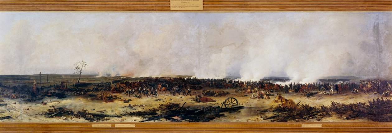 Campaign of Russia: Panorama of the Battle of Moscova on 7/09/1812 by Jean Charles Langlois