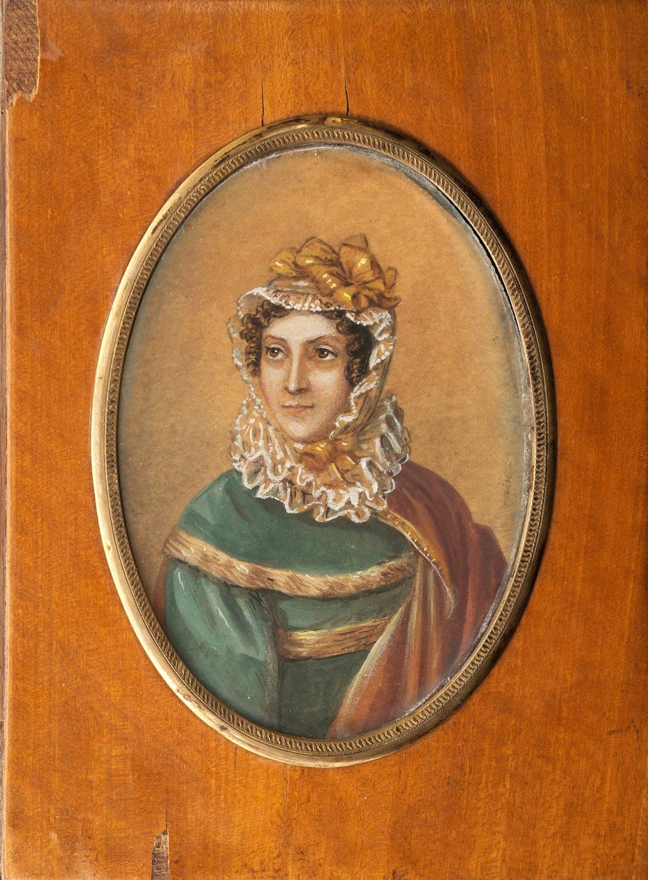 Portrait of Jeanne Louise Henriette Campan, nee Genet by Jean Charles Nicaise Perrin