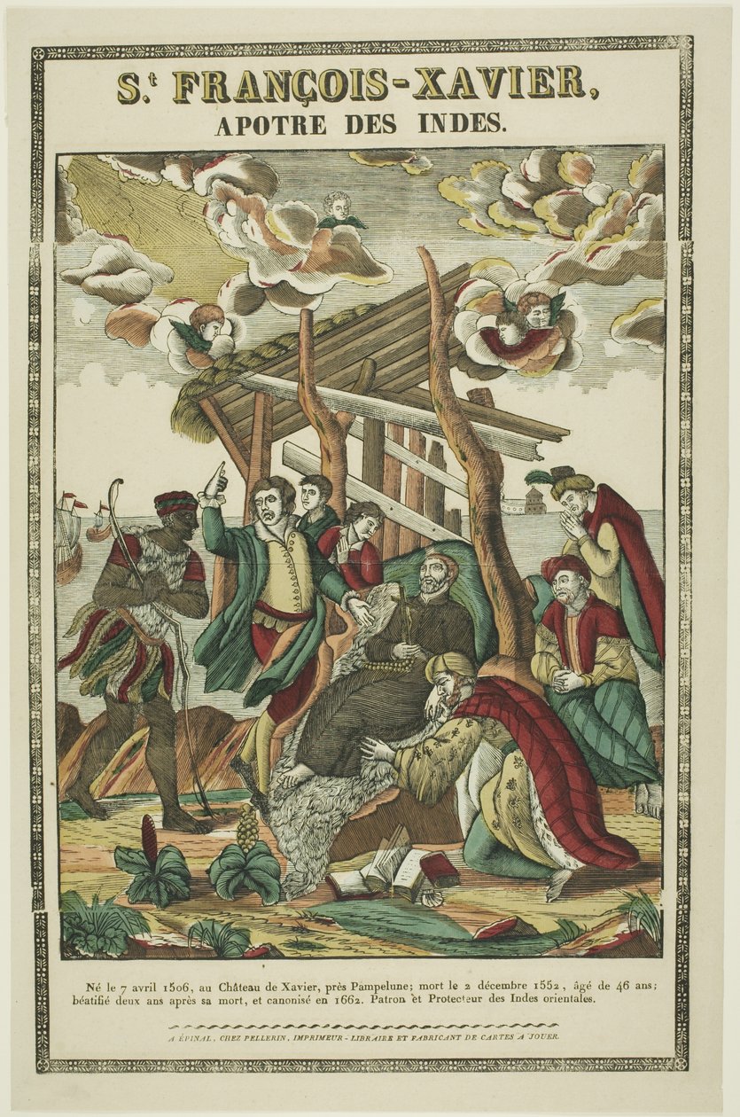 St. Francis Xavier, Apostle of the Indies by Jean Charles Pellerin