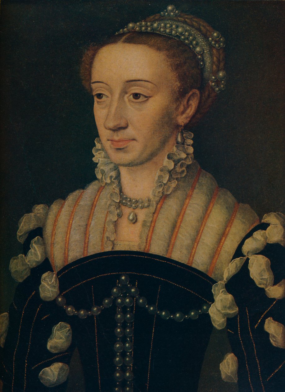 Margaret of Navarre, c1563 by Jean Clouet