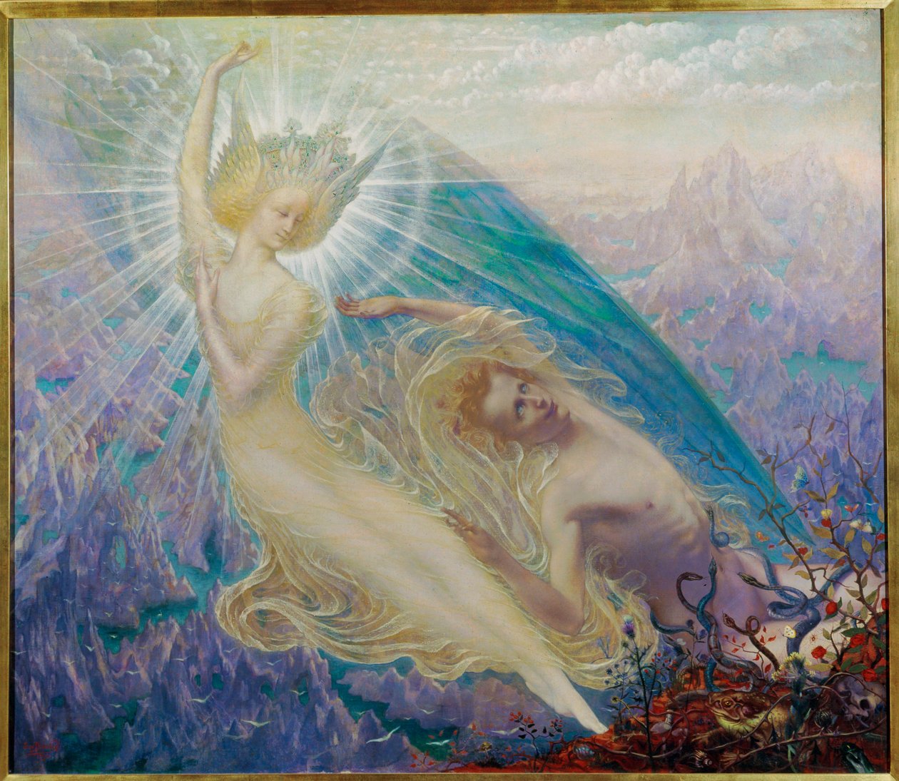 The Angel of Splendour by Jean Delville