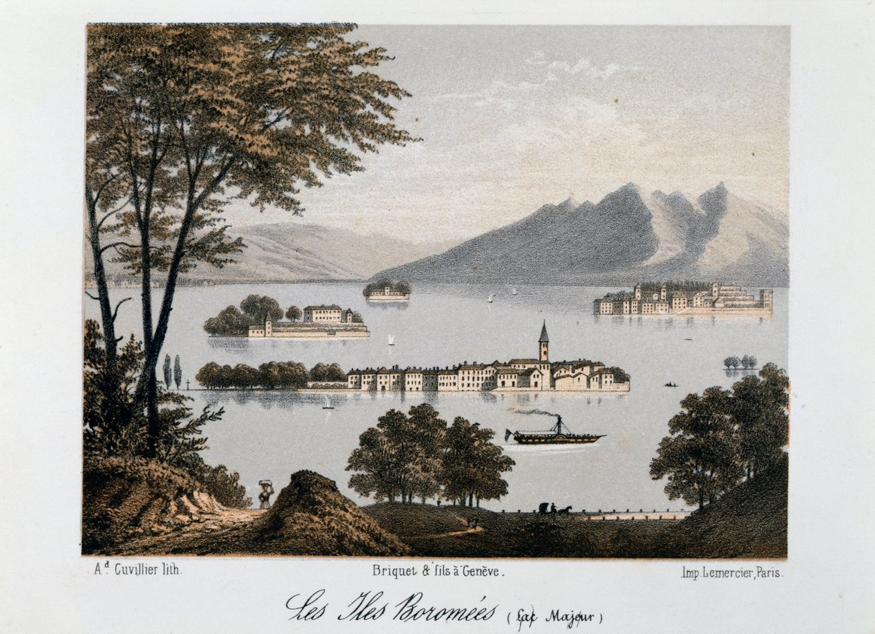 Borromean Islands (Lake Maggiore) by Jean Dubois