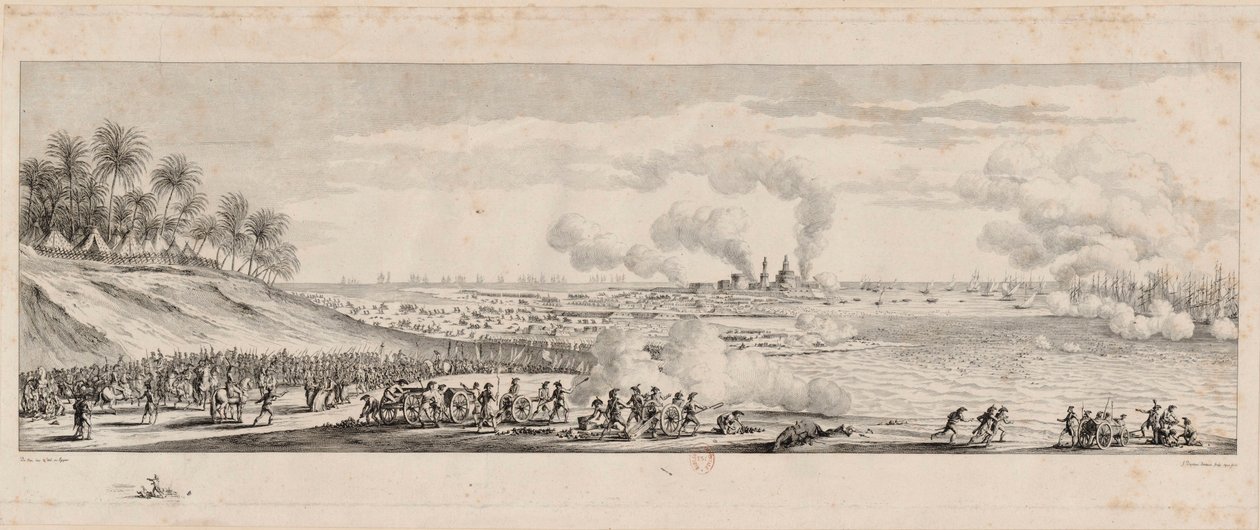 Battle of Aboukir, 25 July 1799, 1802 by Jean Duplessis Bertaux