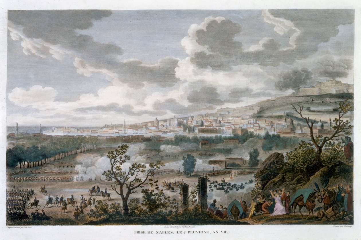 The Capture of Naples, 2 Pluviose, Year 7 by Jean Duplessis Bertaux
