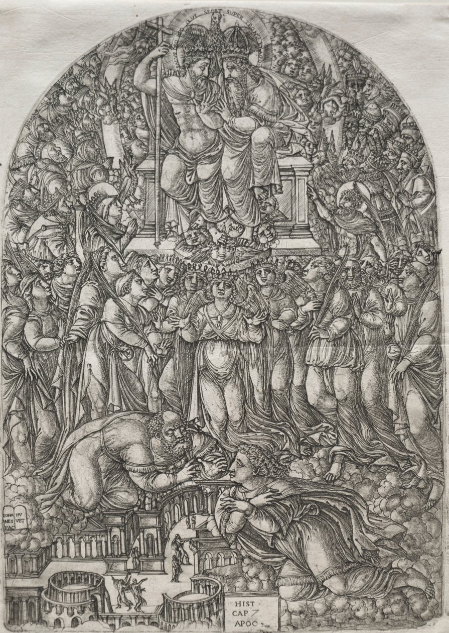 The Apocalypse: An Innumerable Multitude which stand before the Throne by Jean Duvet