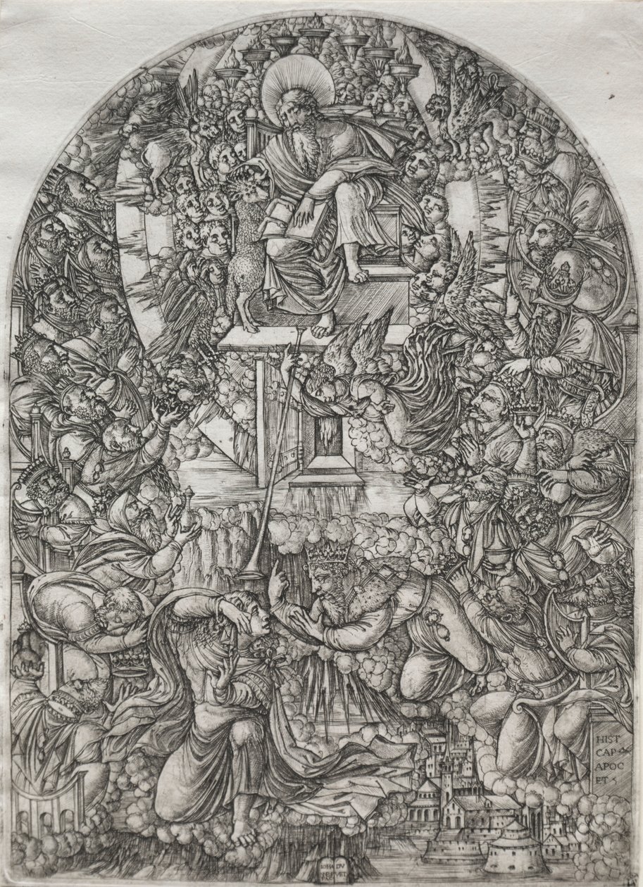 The Apocalypse: St. John Summoned to Heaven, 1555 by Jean Duvet