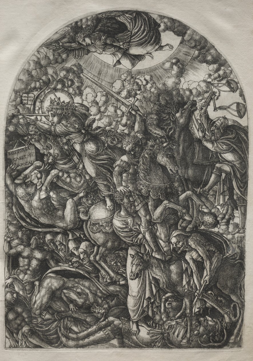 The Apocalypse: St. John Sees the Four Riders by Jean Duvet