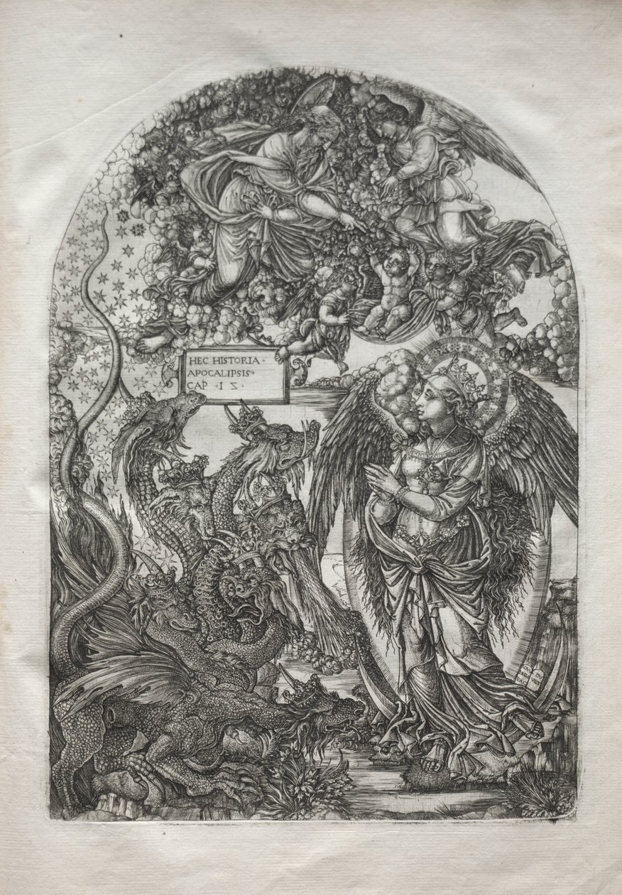 The Apocalypse: St. Michael and the Dragon by Jean Duvet