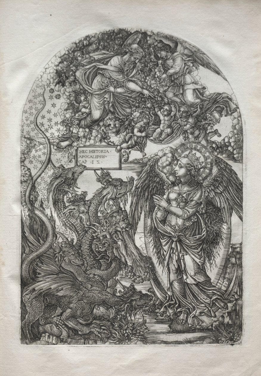 The Apocalypse: St. Michael and the Dragon, 1546-1556 by Jean Duvet