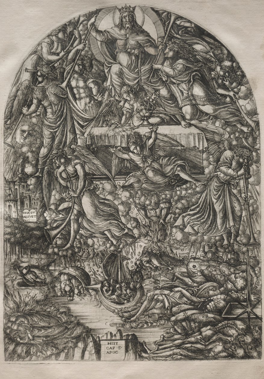 The Apocalypse: The Opening of the Seventh Seal by Jean Duvet