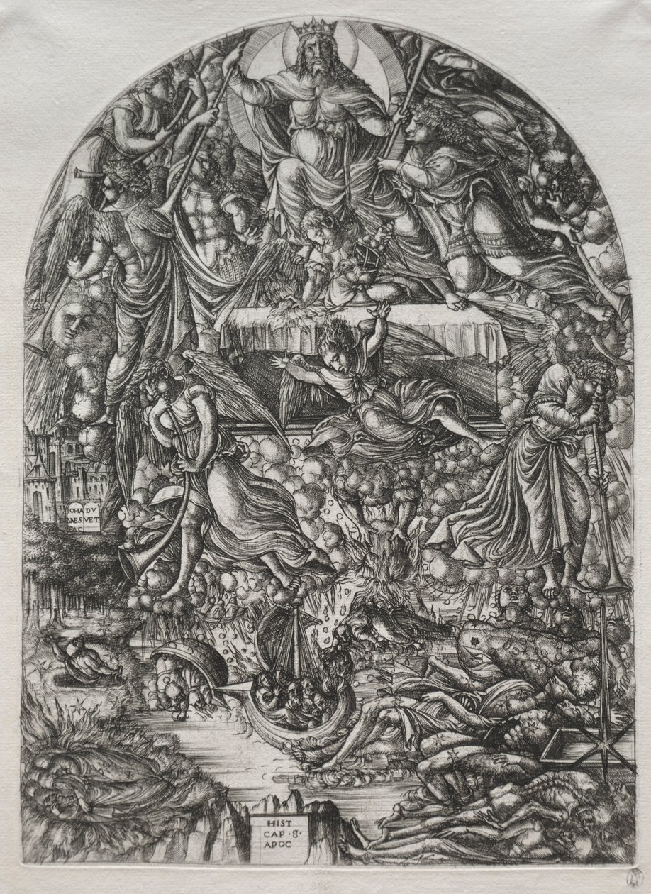 The Apocalypse: The Opening of the Seventh Seal by Jean Duvet