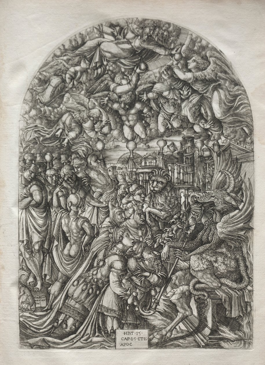 The Apocalypse: The Woman Clothed with the Sun, 1546-1556 by Jean Duvet