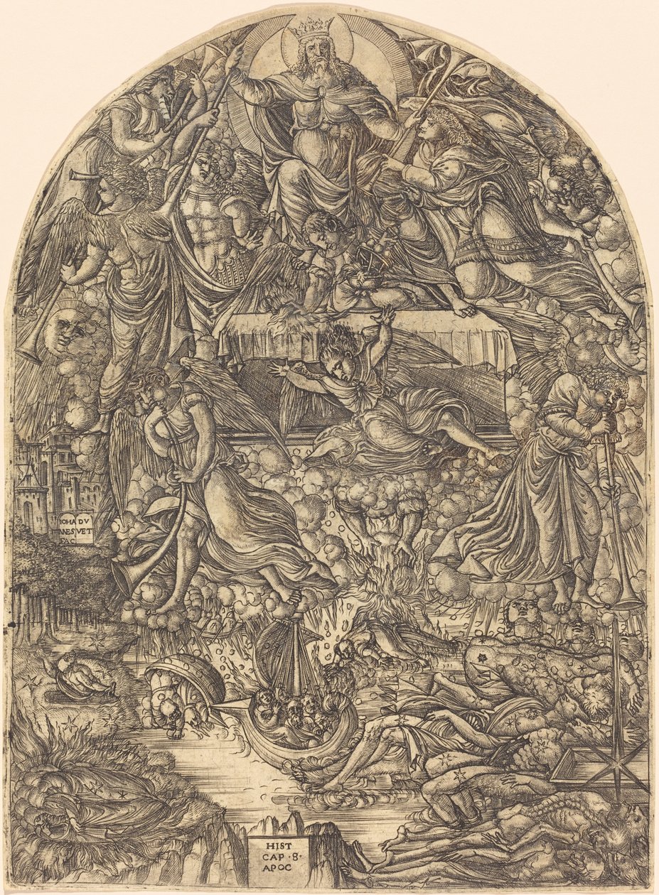 The Opening of the Seventh Seal by Jean Duvet