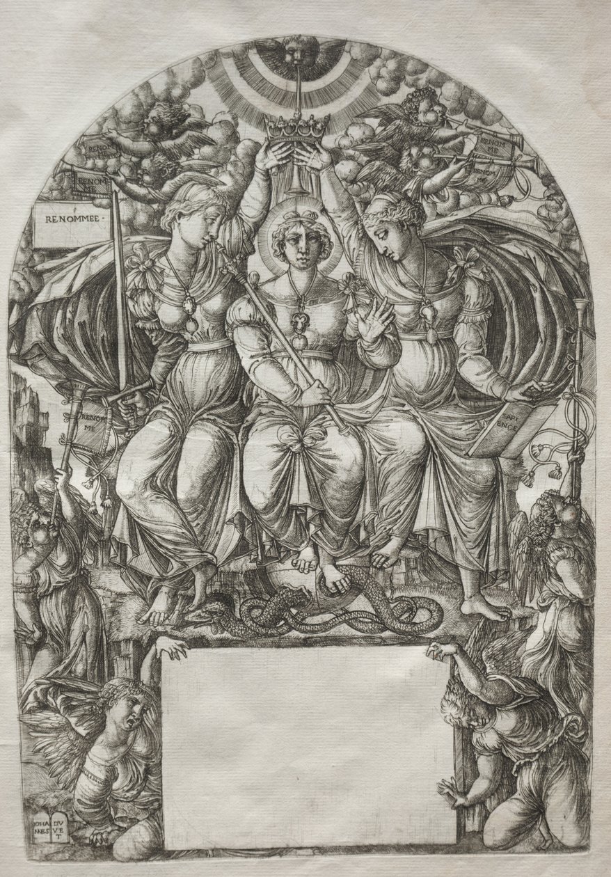 The Royal Majesty, Before 1561 by Jean Duvet