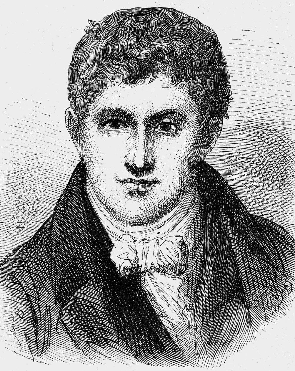 Humphry Davy, English Physicist and Chemist by Jean Edouard Dargent