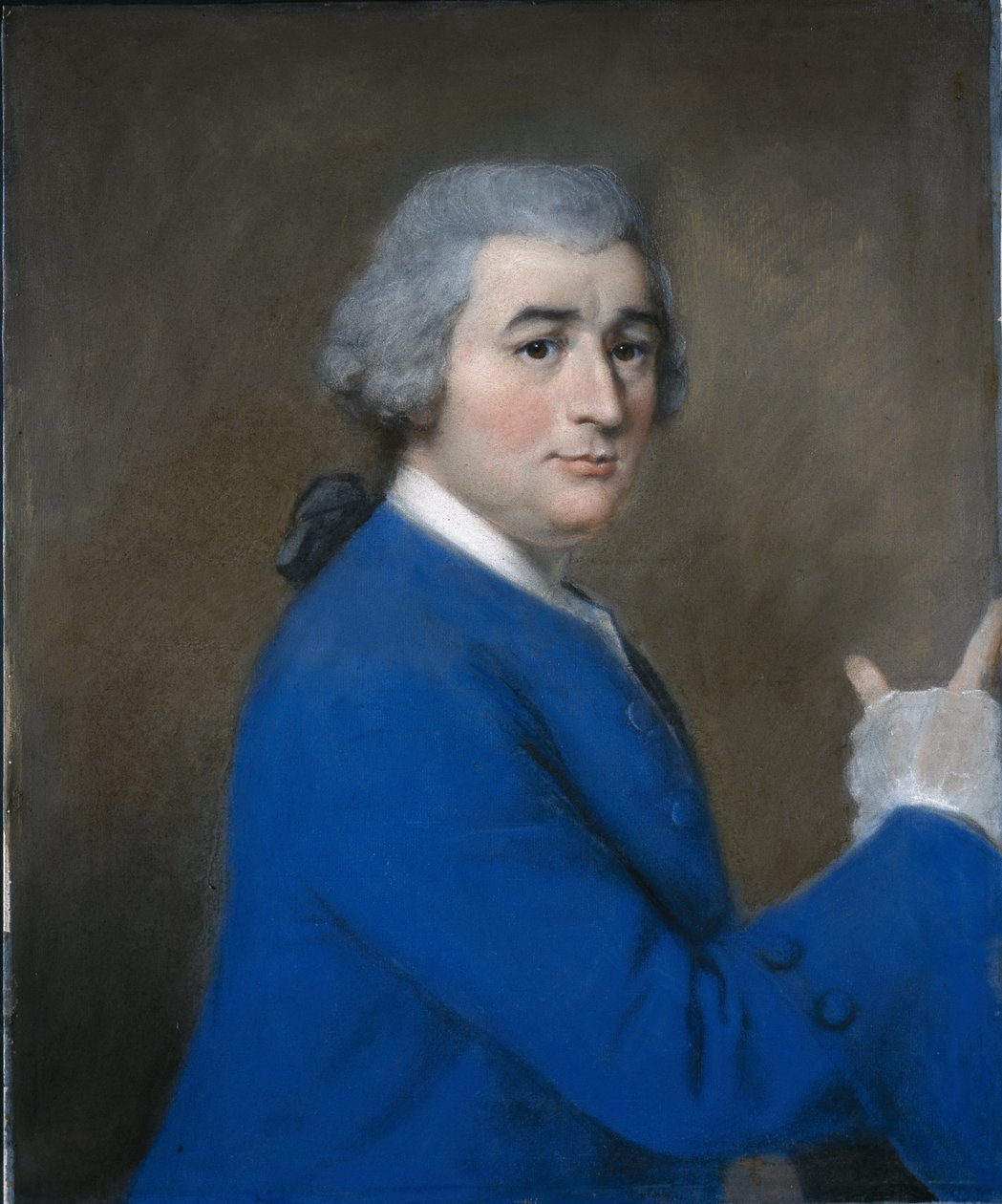 David Garrick, in high overcoat by Jean Étienne Liotard