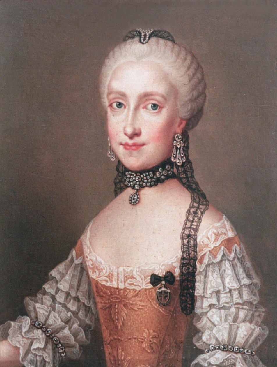 Infanta Maria Ludovica, daughter of Charles III of Spain and wife of Leopold II (1747-92) Holy Roman Emperor and grand-duke of Tuscany by Jean Étienne Liotard