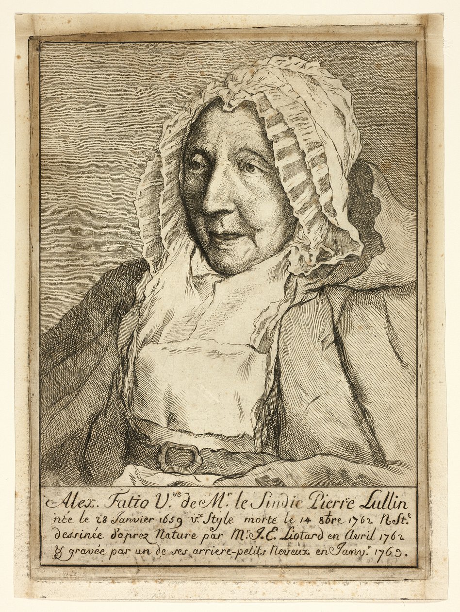 Madame Pierre Lullin-Fatio by Jean Étienne Liotard