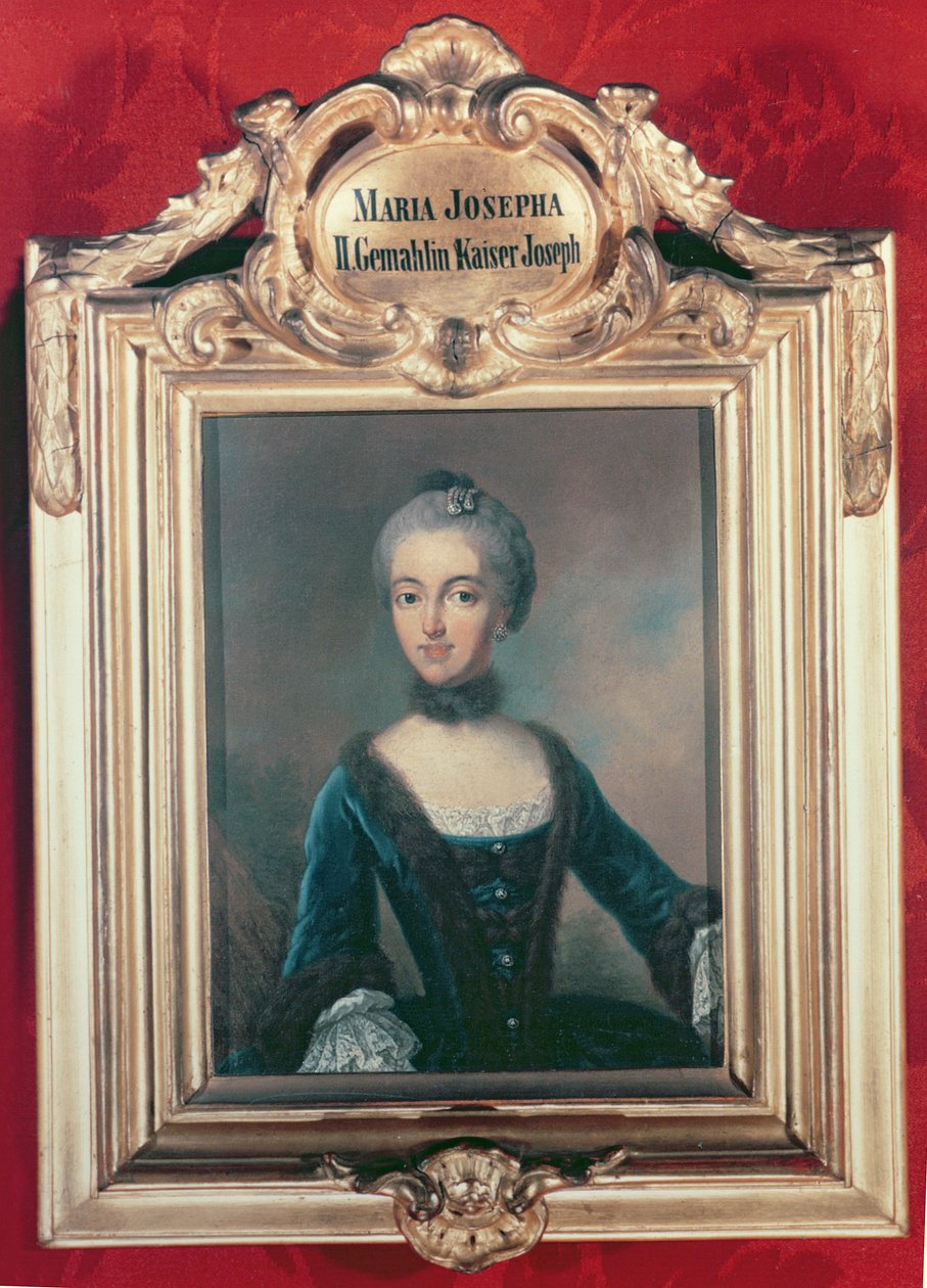 Maria Josepha of Bavaria second wife of Joseph II Holy Roman Emperor by Jean Étienne Liotard