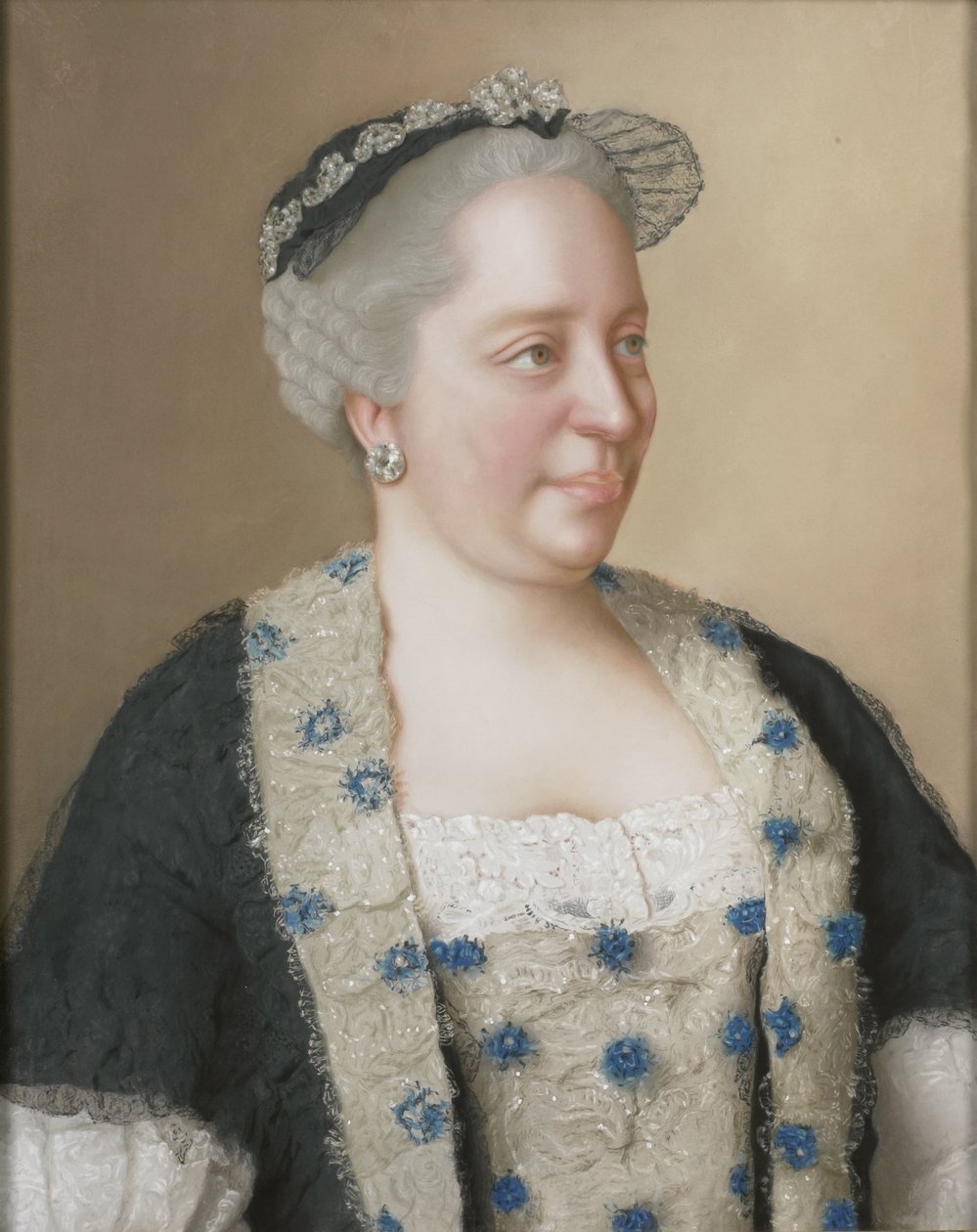 Maria Theresia of Austria (1717-80), Archduchess of Austria, Queen of Hungary and Bohemia, Holy Roman Empress by Jean Étienne Liotard