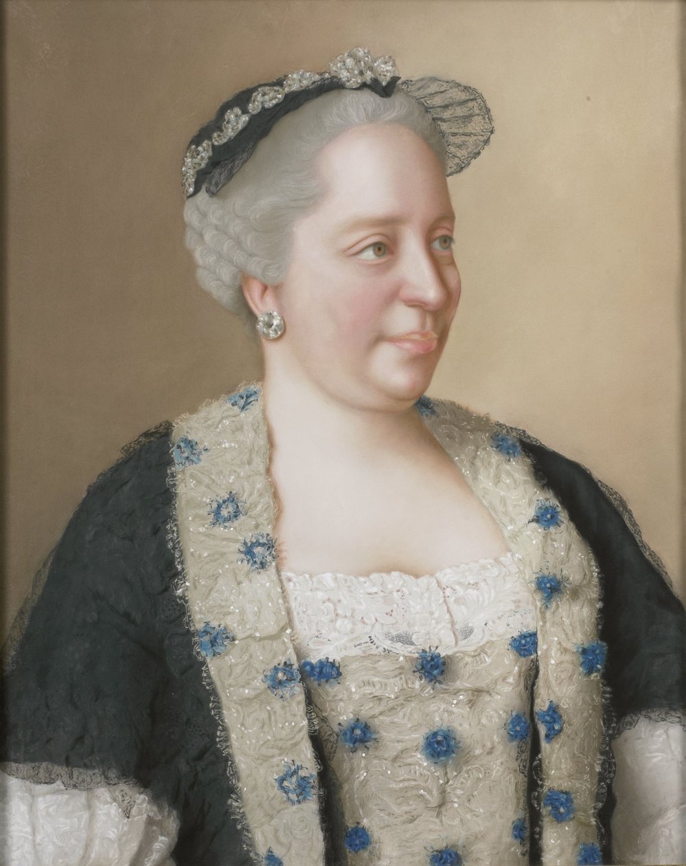 Portrait of Empress Maria Teresa of Austria by Jean Étienne Liotard