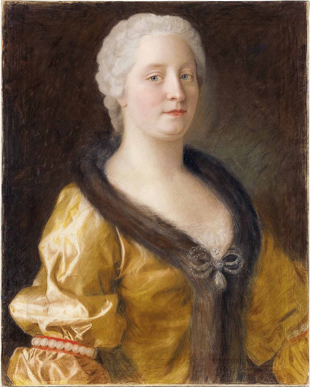 Portrait of Empress Maria Theresa of Austria by Jean Étienne Liotard