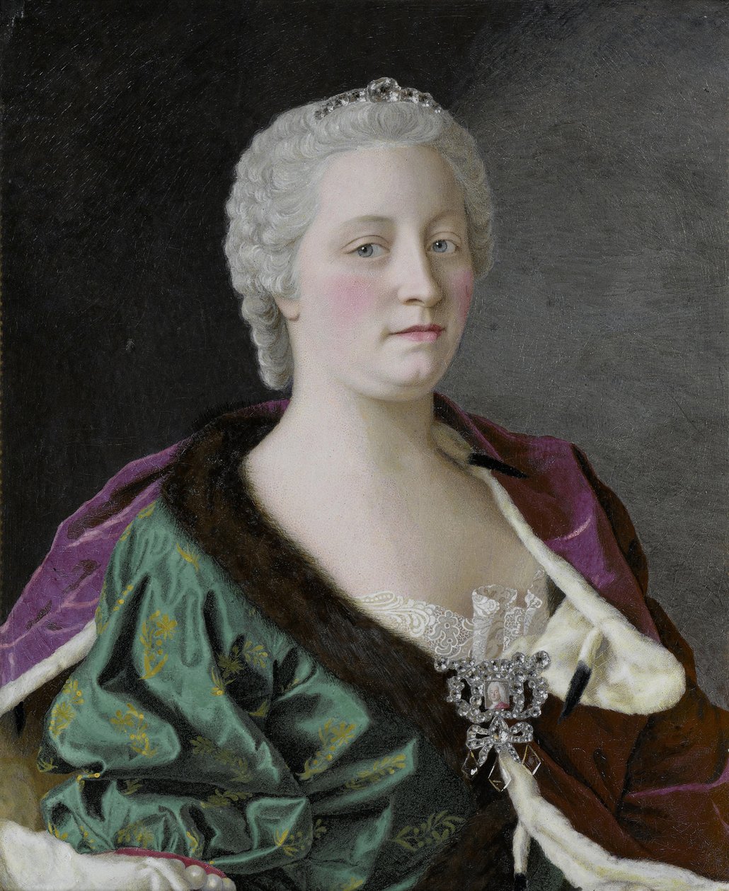 Portrait of Empress Maria Theresia of Austria by Jean Étienne Liotard