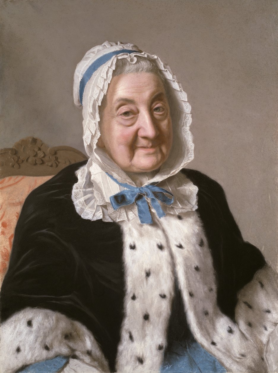 Portrait of Marthe Marie Tronchin by Jean Étienne Liotard