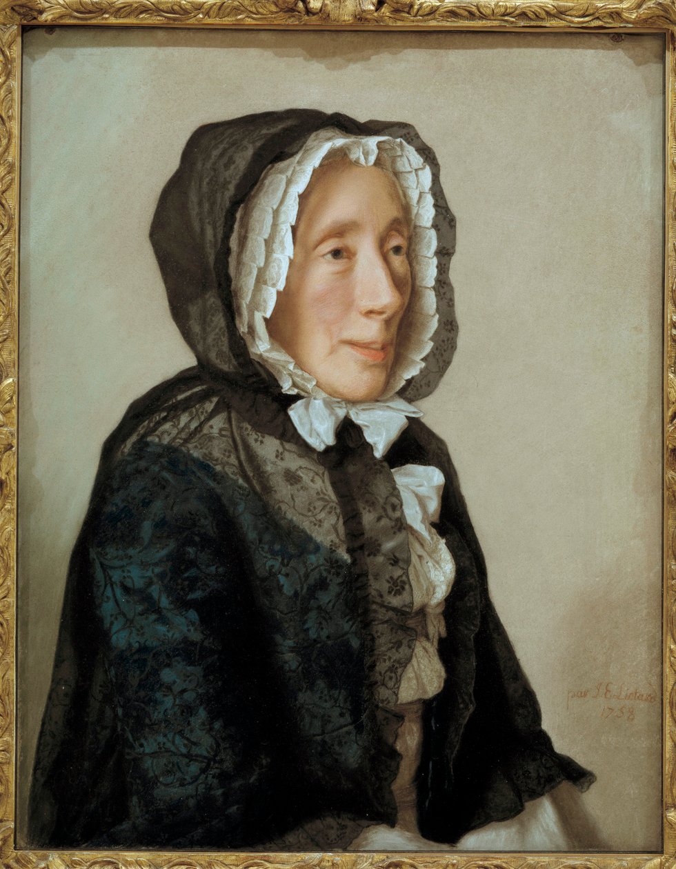 Portrait of Mrs. Tronchin by Jean Étienne Liotard