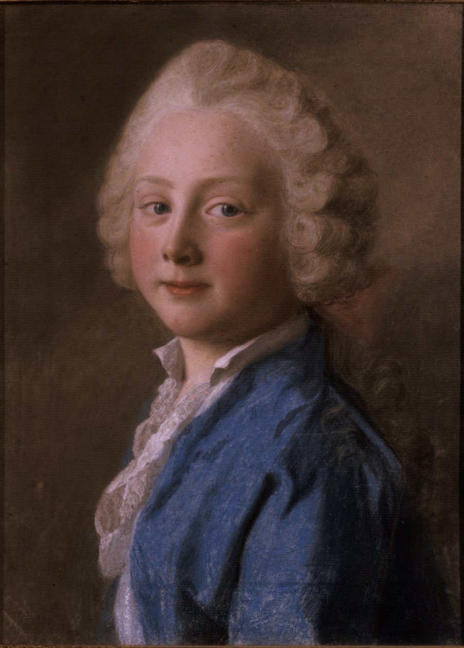 Portrait of Prince Friedrich von Sachsen-Gotha-Altenburg by Jean Étienne Liotard
