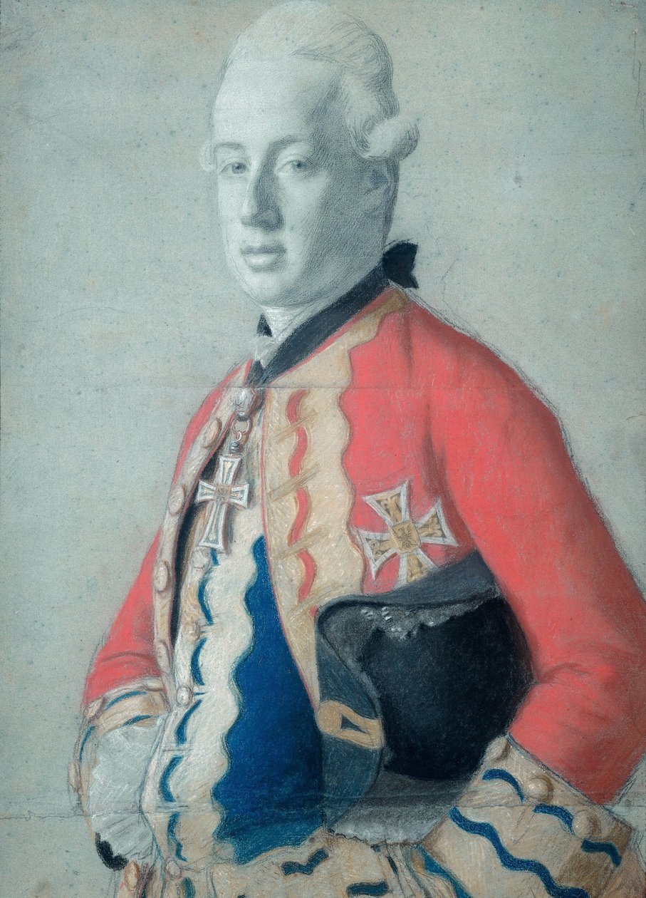 Portrait of Archduke Maximilian Franz of Austria (1756-1801), Later Archbishop and Elector of Cologne and Prince-Bishop of Münster by Jean Étienne Liotard