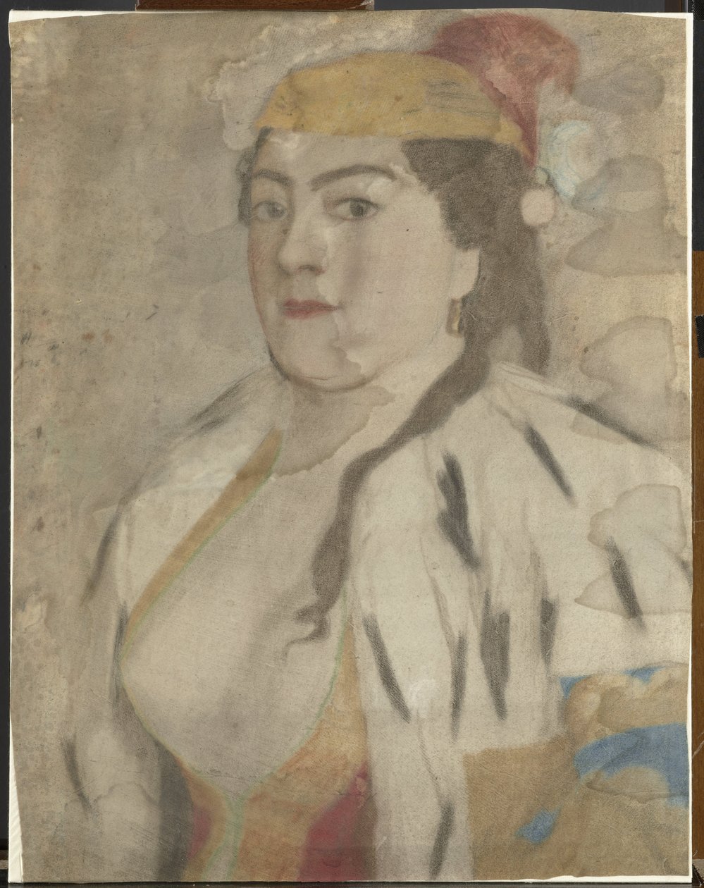 Portrait of an Unknown Woman from Istanbul by Jean Étienne Liotard