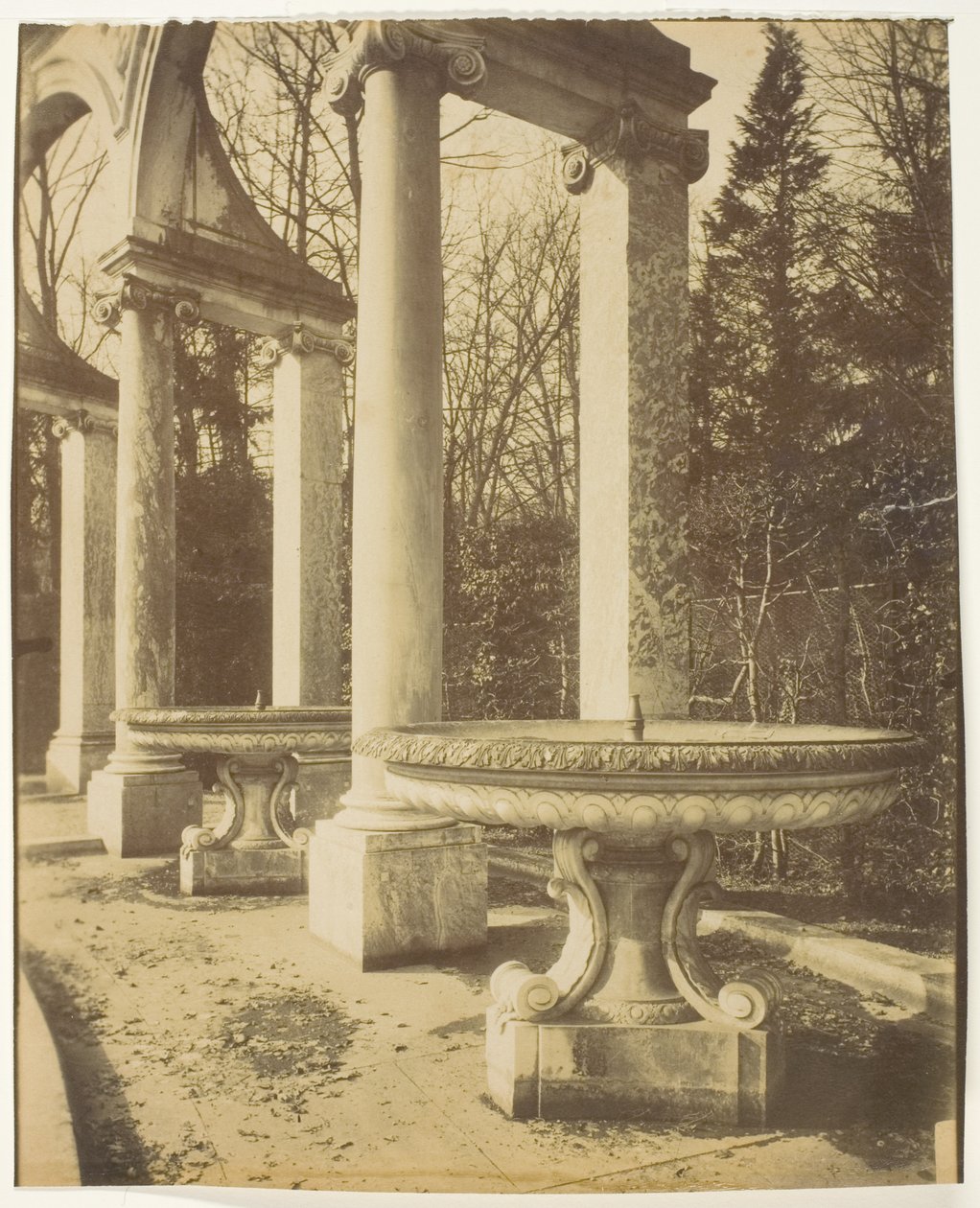 Versailles Park, Bosquet of the Colonnade by Jean Eugène Auguste Atget