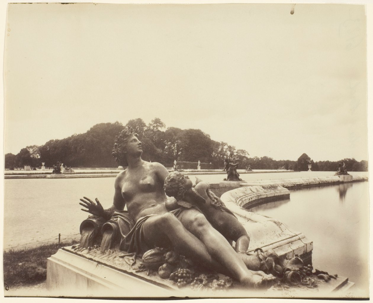 Versailles, North Basin by Jean Eugène Auguste Atget